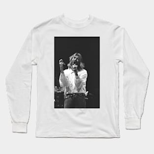 Kenny Loggins BW Photograph Long Sleeve T-Shirt